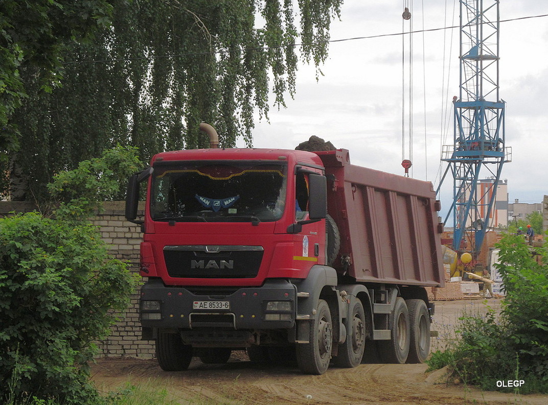 Могилёвская область, № АЕ 8533-6 — MAN TGS ('2007) 41.400