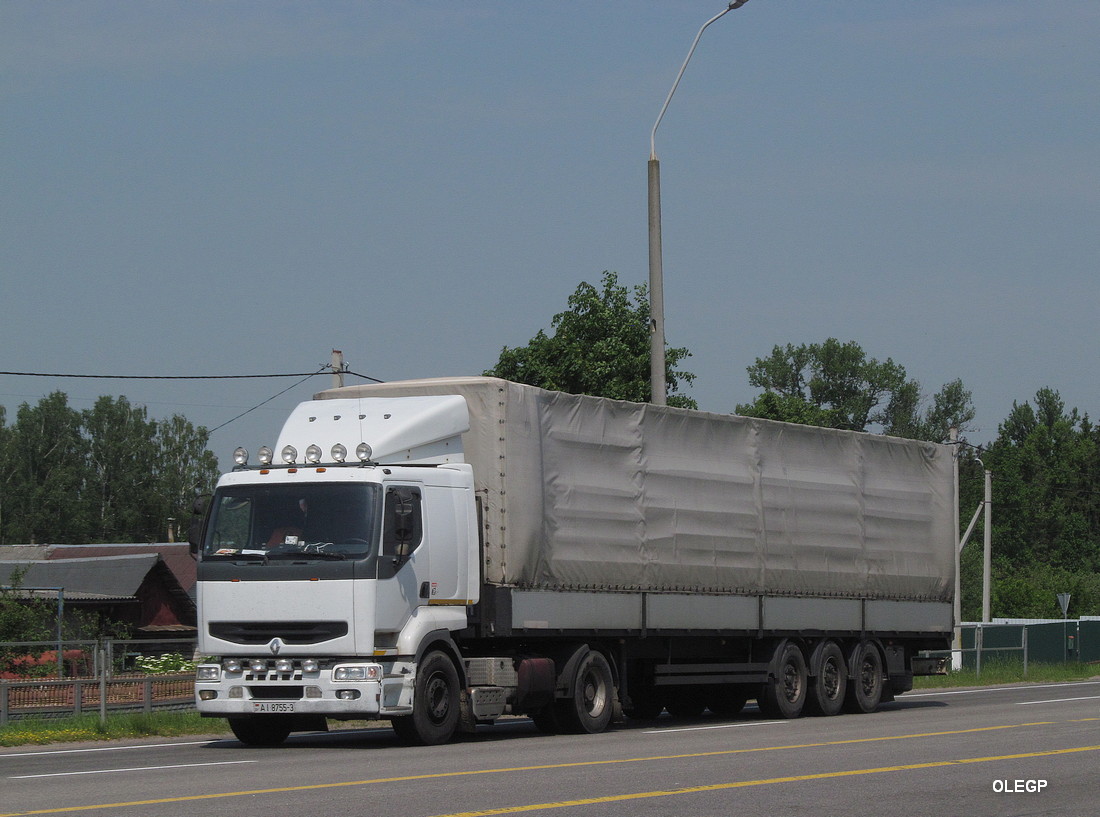 Гомельская область, № АІ 8755-3 — Renault Premium ('1996)