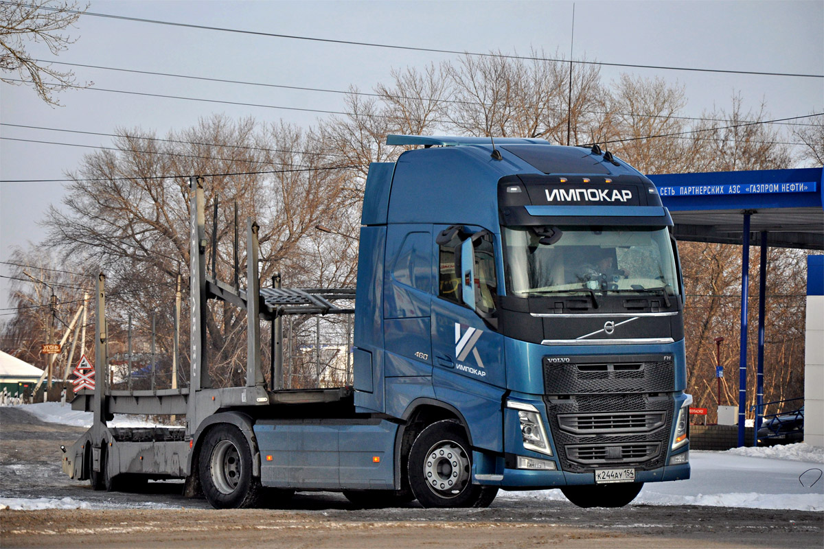 Новосибирская область, № К 244 АУ 154 — Volvo ('2012) FH.460 [X9P]