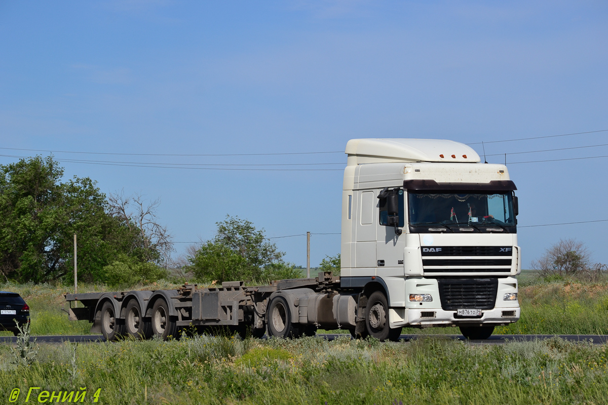 Волгоградская область, № М 876 ТО 34 — DAF XF95 FT