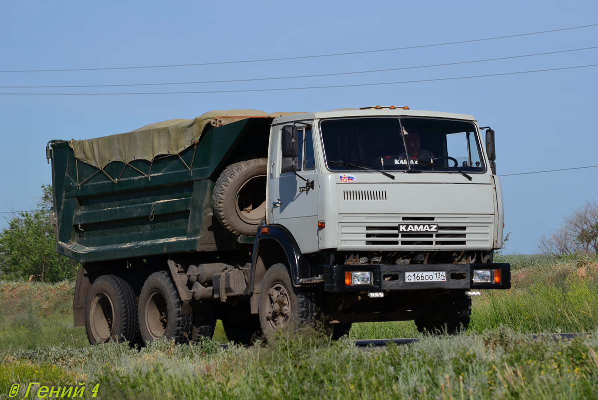 Волгоградская область, № О 166 ОО 134 — КамАЗ-55111 [551110]