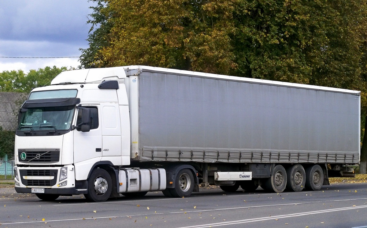 Минск, № АО 1111-7 — Volvo ('2008) FH.460