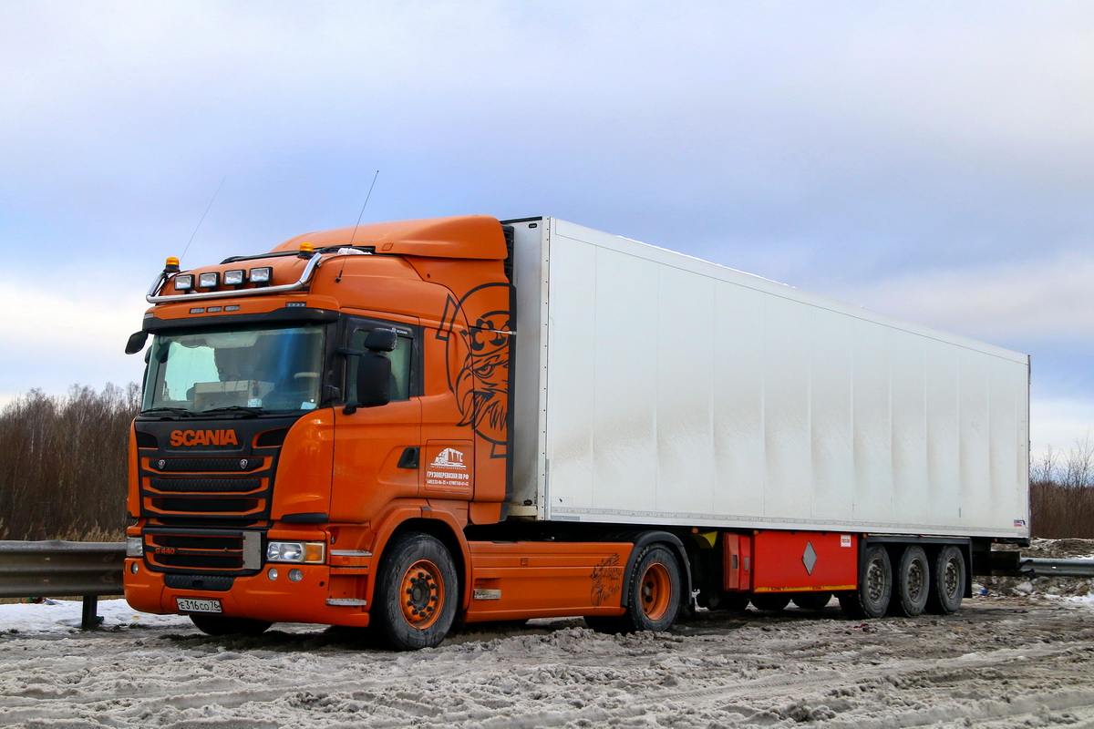 Ярославская область, № Е 316 СО 76 — Scania ('2013) G440