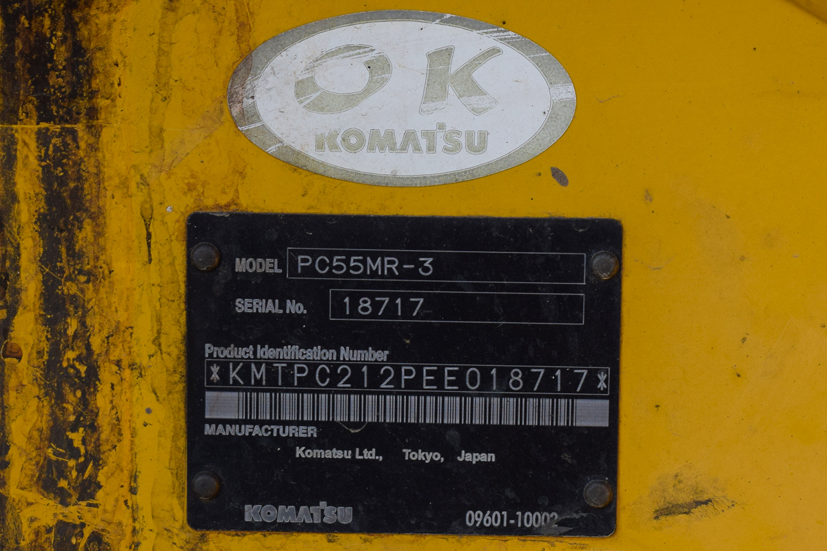 Алтайский край, № (22) Б/Н СТ 0738 — Komatsu PC55MR