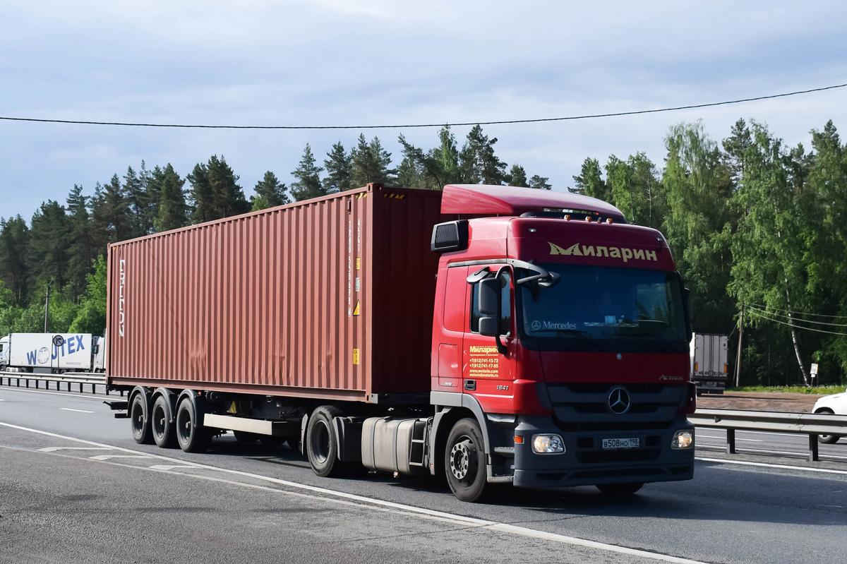 Санкт-Петербург, № В 508 НО 198 — Mercedes-Benz Actros '09 1841 [Z9M]