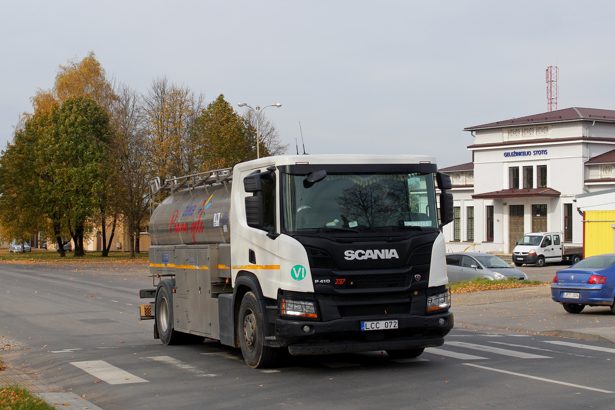 Литва, № LCC 072 — Scania ('2016) P410