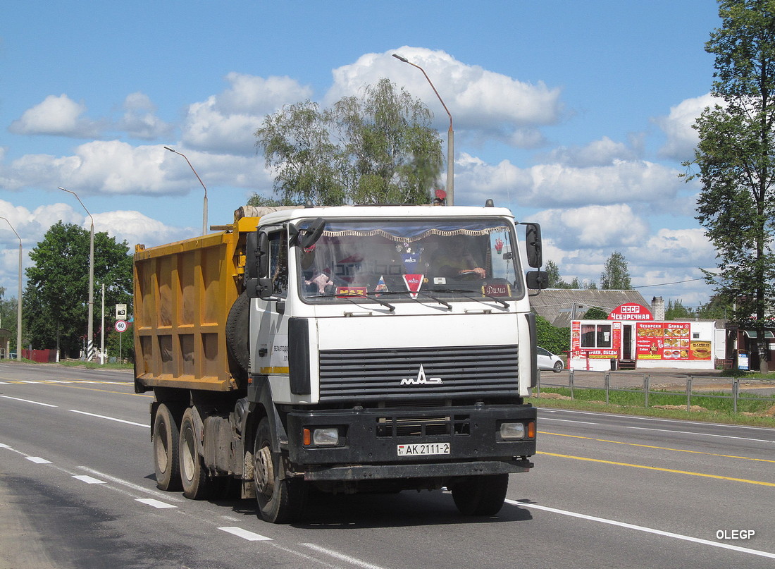 Витебская область, № АК 2111-2 — МАЗ-6501 (общая модель)