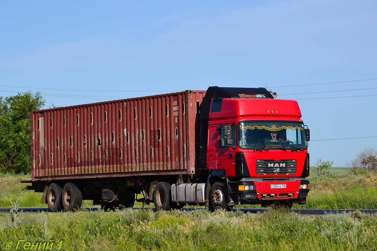 Самарская область, № Т 256 УК 163 — MAN F2000 19.414