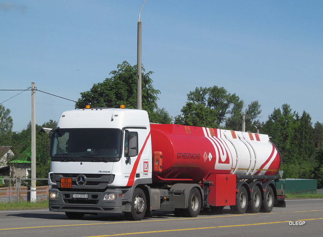 Минская область, № АХ 3375-5 — Mercedes-Benz Actros ('2009) 1844