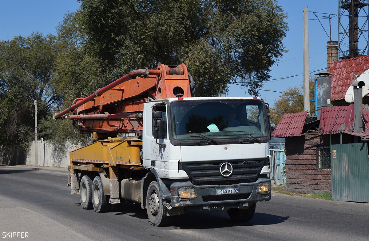 Алматы, № 940 BI 02 — Mercedes-Benz Actros ('2003) 3341