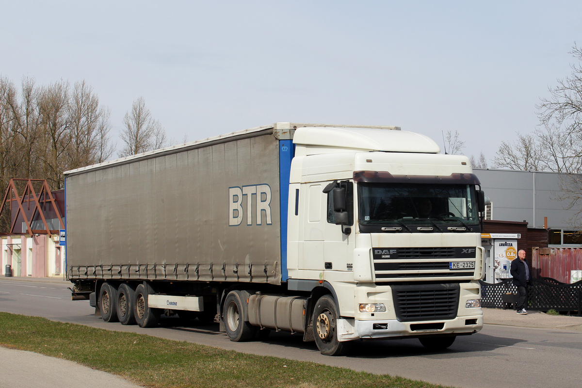 Латвия, № KE-2325 — DAF XF95 FT