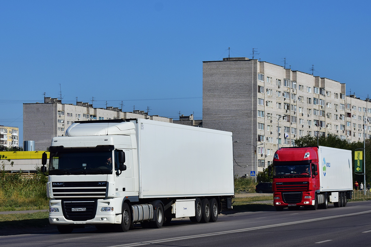 Волгоградская область, № К 351 ММ 134 — DAF XF105 FT