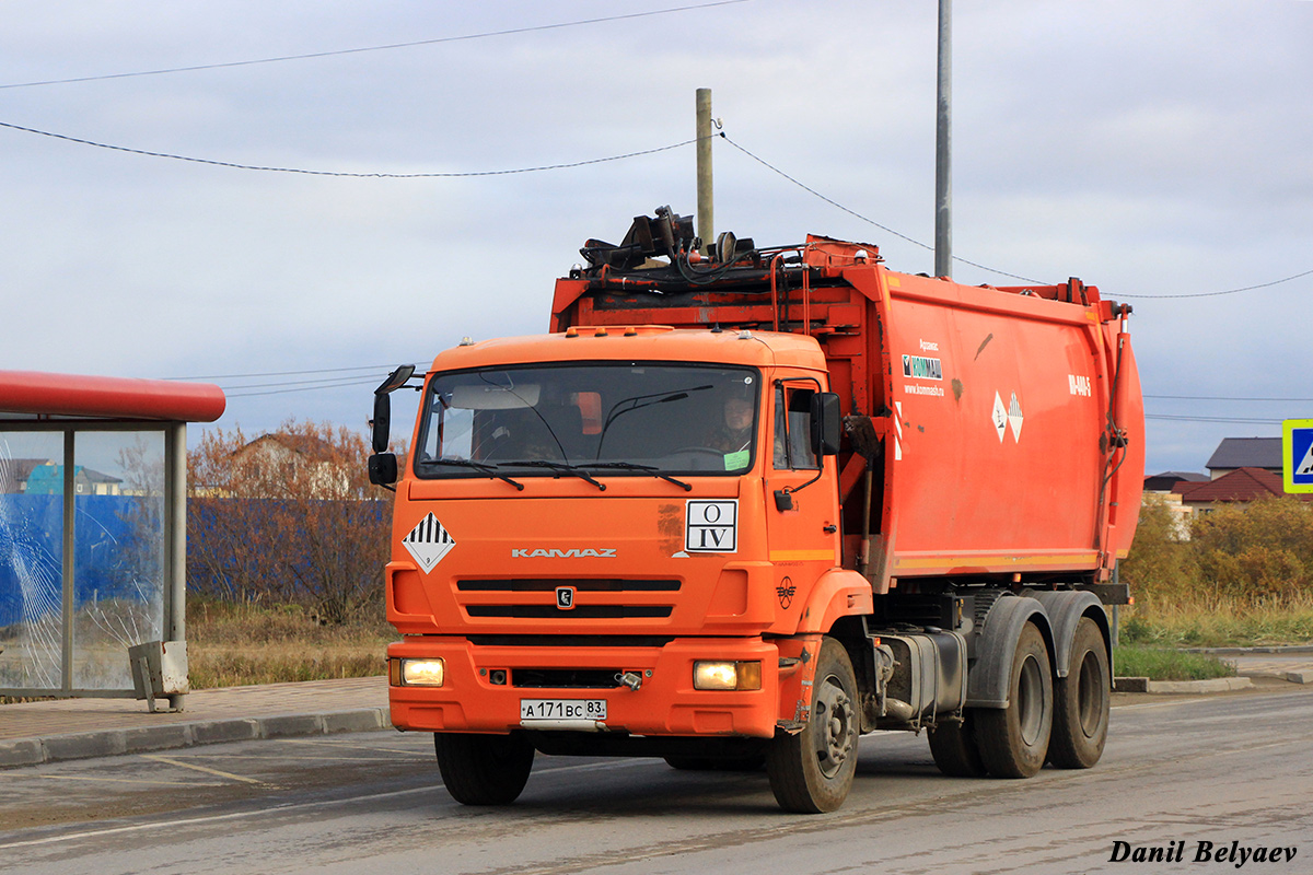 Ненецкий автономный округ, № А 171 ВС 83 — КамАЗ-65115-A4