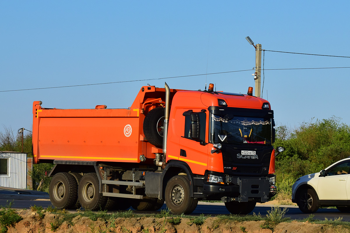 Волгоградская область, № К 022 НВ 134 — Scania ('2016) P440