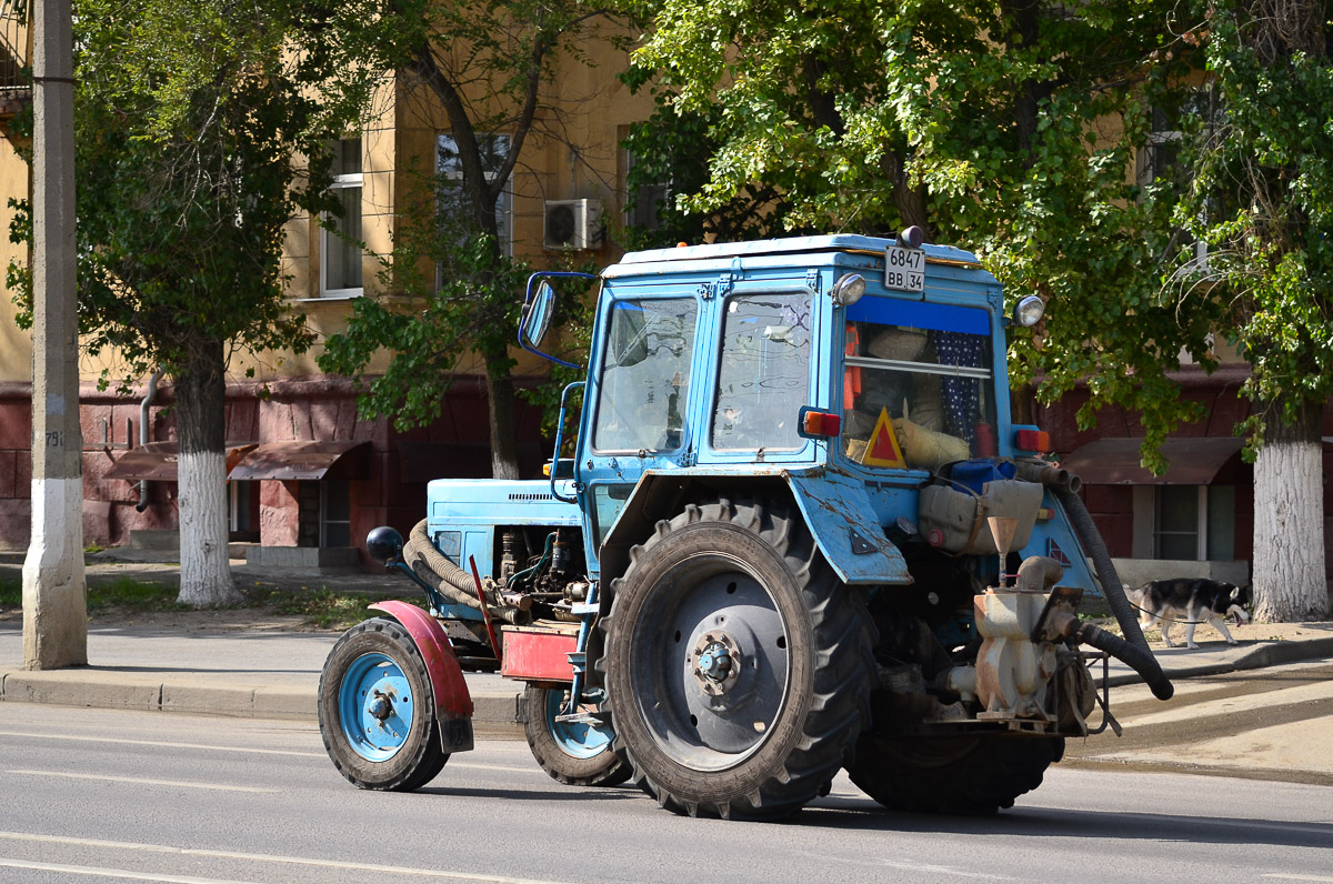 Волгоградская область, № 6847 ВВ 34 — МТЗ-80 (общая модель)