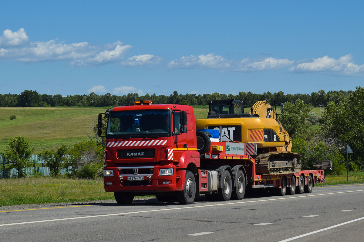 Новосибирская область, № Н 867 РН 154 — КамАЗ-65806-T5