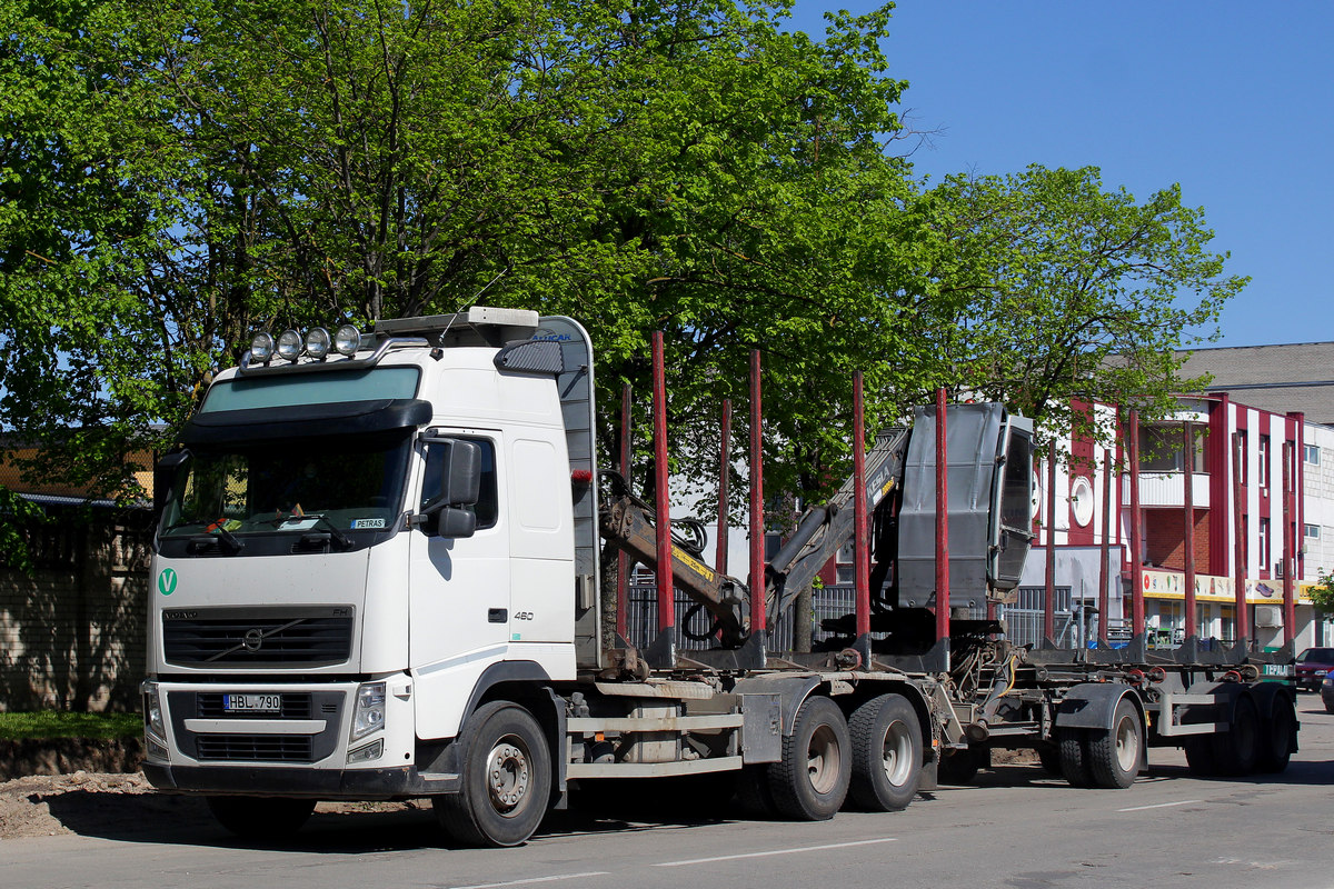 Литва, № HBL 790 — Volvo ('2008) FH.460