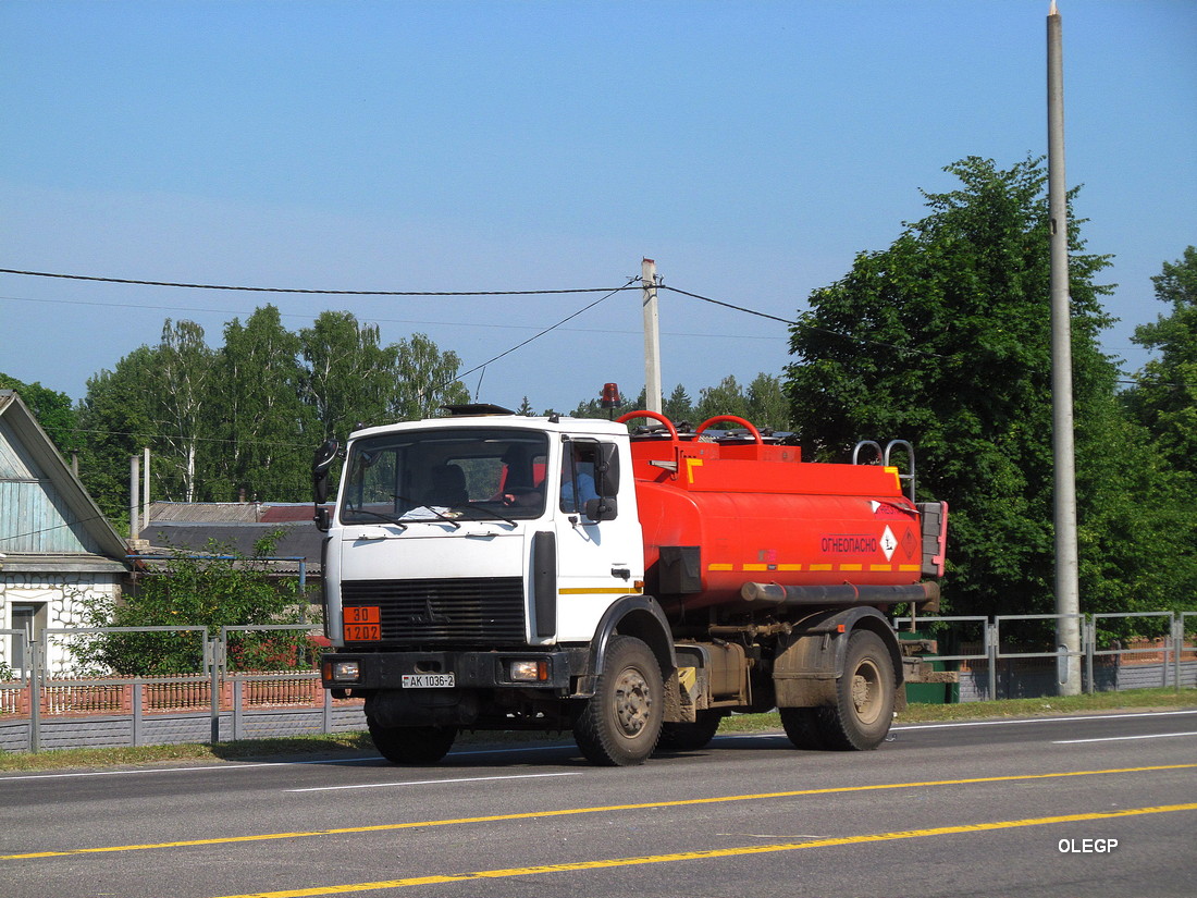 Витебская область, № АК 1036-2 — МАЗ-5336 (общая модель)