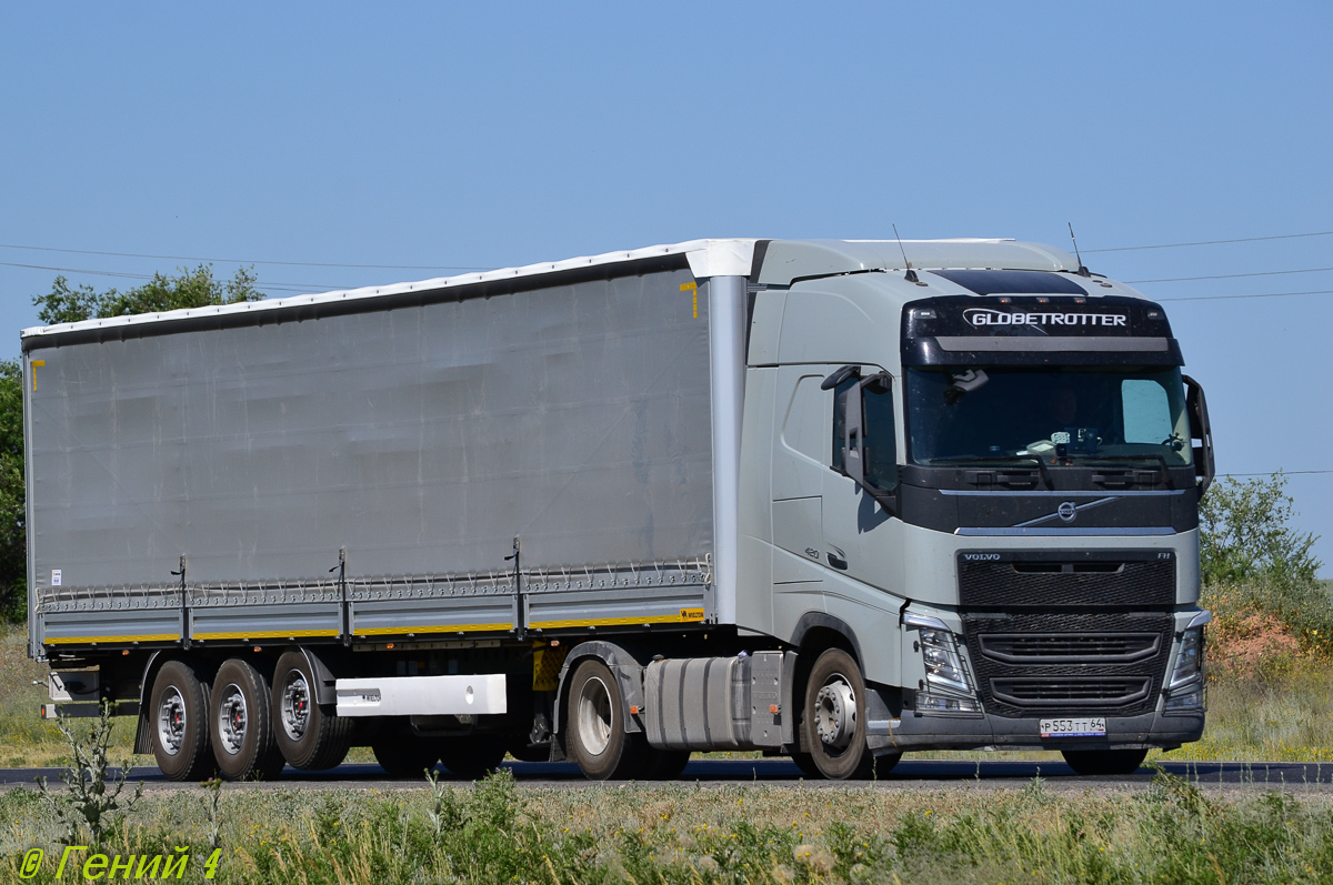 Саратовская область, № Р 553 ТТ 64 — Volvo ('2012) FH.420