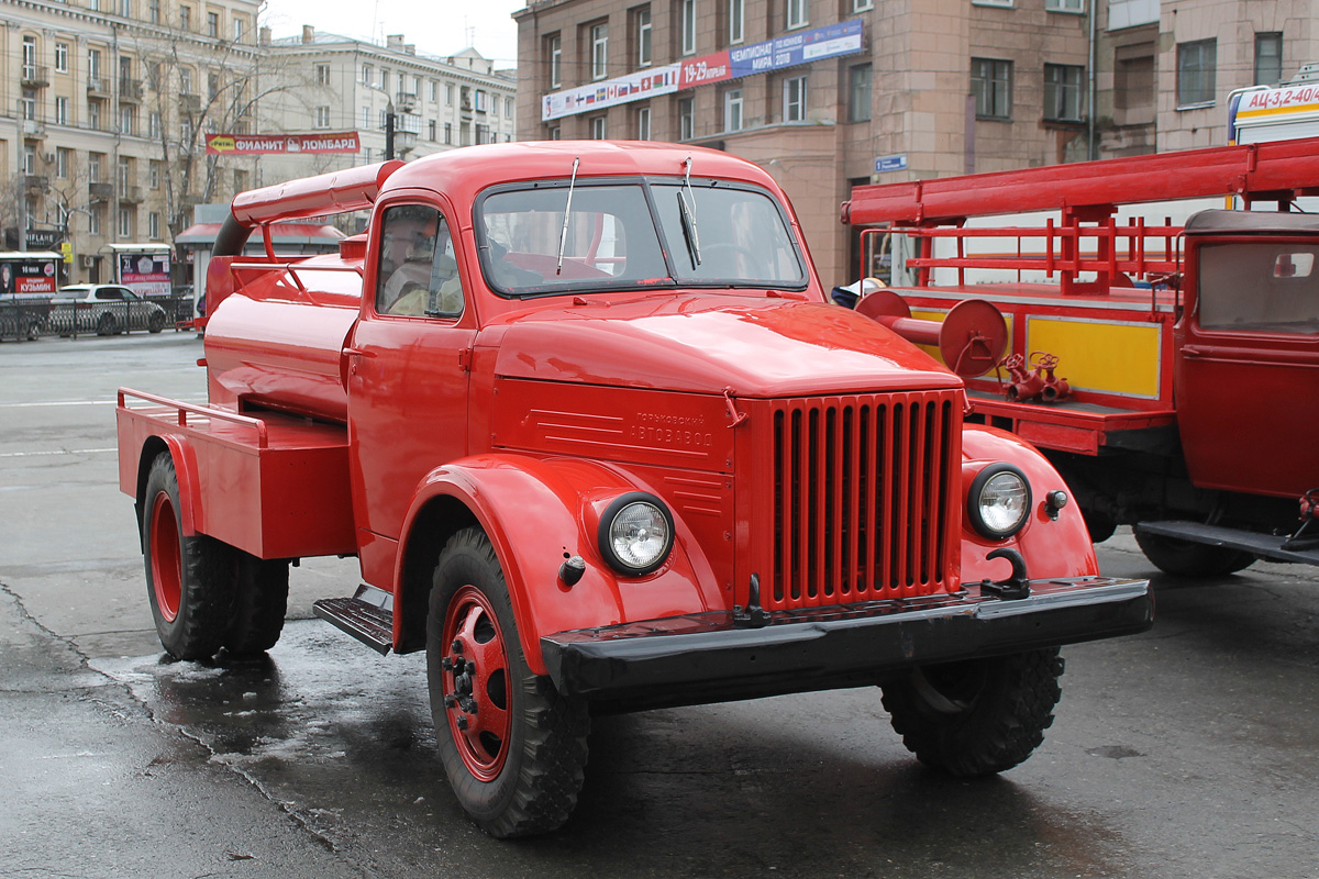 Челябинская область, № (74) Б/Н 0103 — ГАЗ-51А; Челябинская область — Автомобили без номеров; Челябинская область — Чемпионат УрФО по пожарному триатлону  и день пожарной охраны 2018