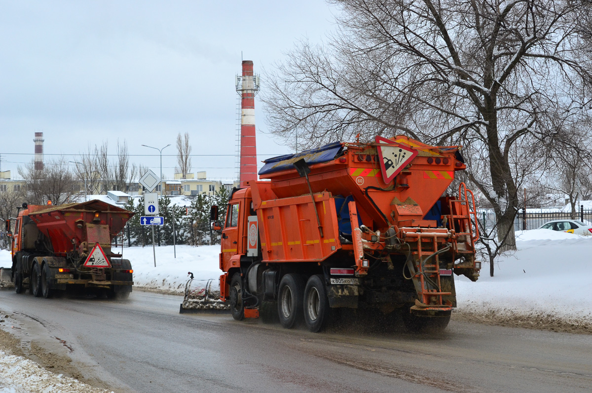 Волгоградская область, № К 805 КО 134 — КамАЗ-65115-50