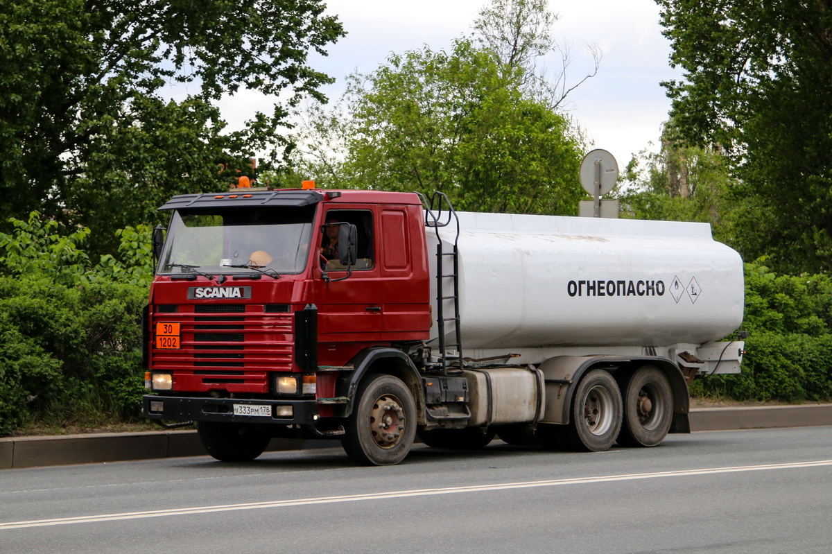 Санкт-Петербург, № Х 333 РМ 178 — Scania (II) (общая модель)