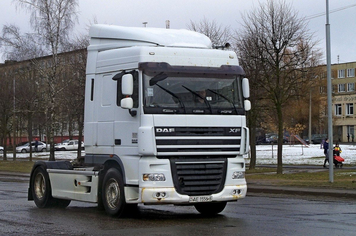 Могилёвская область, № АЕ 1556-6 — DAF XF105 FT