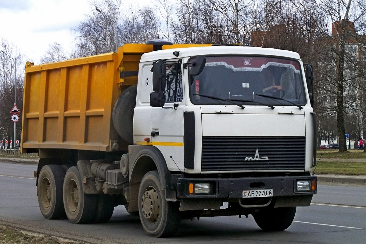 Могилёвская область, № АВ 7770-6 — МАЗ-5516 (общая модель)