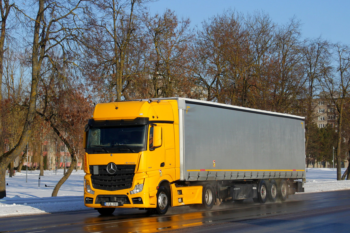 Литва, № LCA 761 — Mercedes-Benz Actros ('2011) 1842