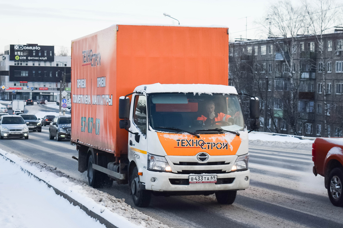 Тверская область, № В 433 ТА 69 — Hino (общая модель)