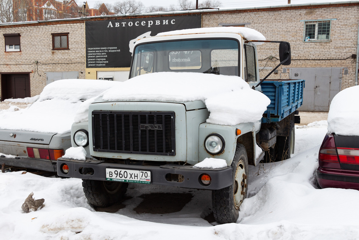 Томская область, № В 960 ХН 70 — ГАЗ-3306/3307/3309 (общая модель)