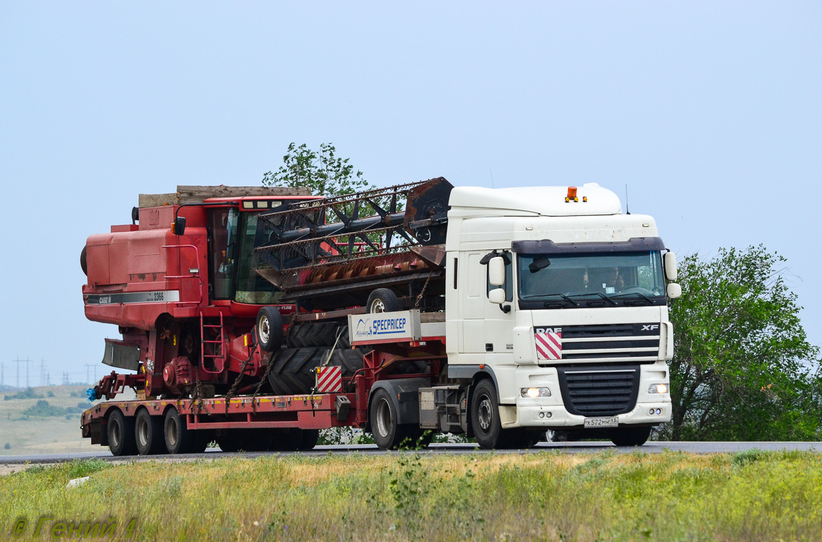 Краснодарский край, № Х 572 МН 93 — DAF XF105 FT