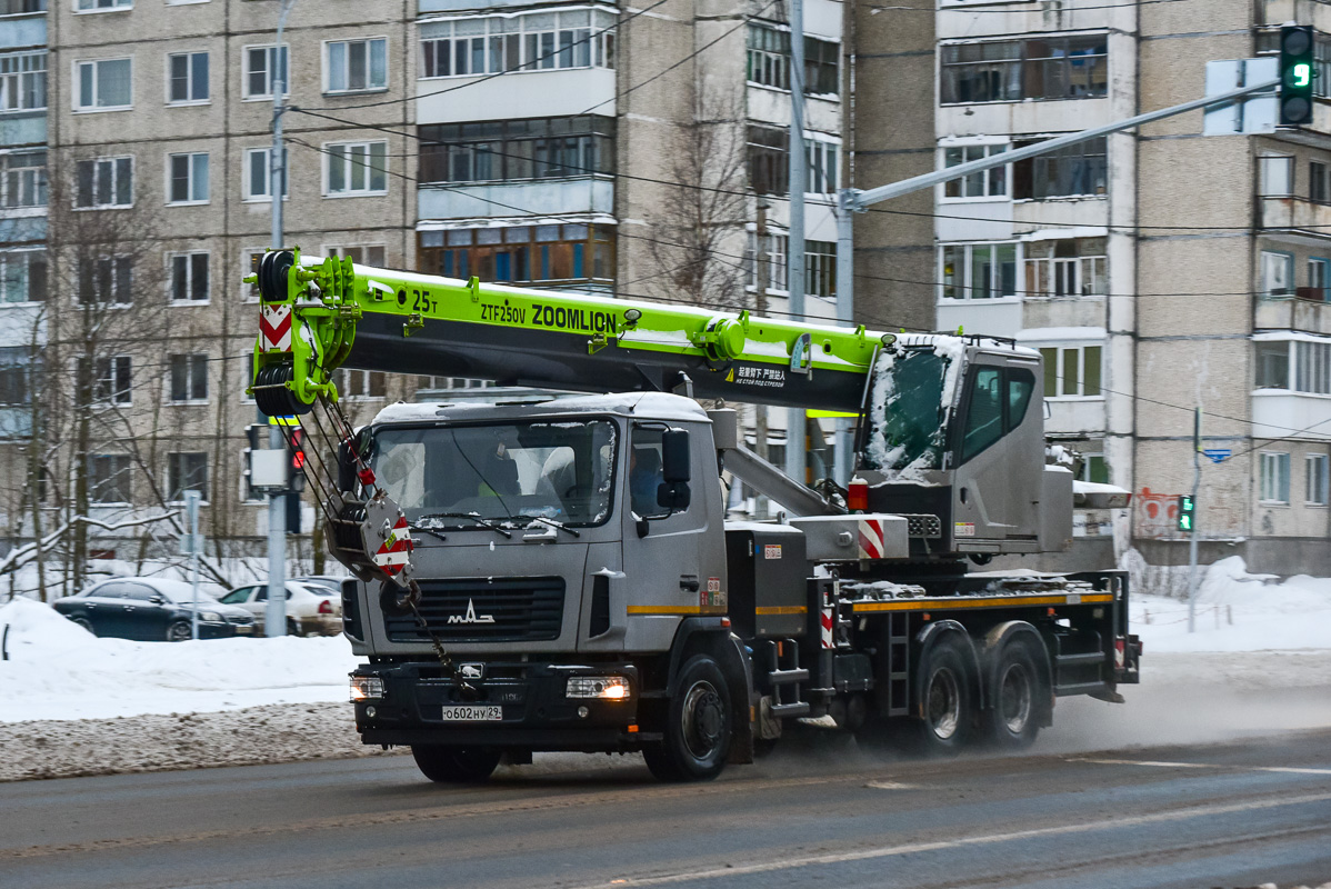 Архангельская область, № О 602 НУ 29 — МАЗ-6312C3