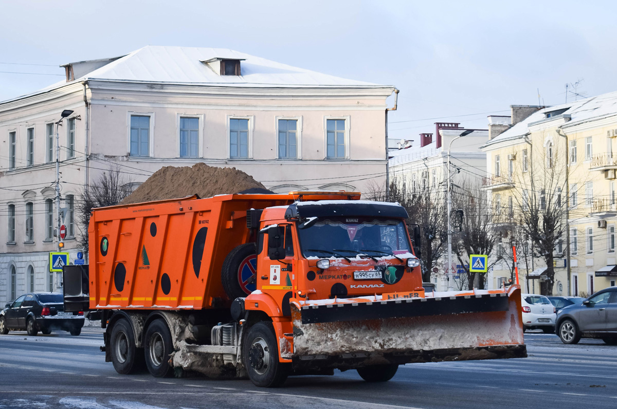 Тверская область, № Н 995 СУ 69 — КамАЗ-6520-53