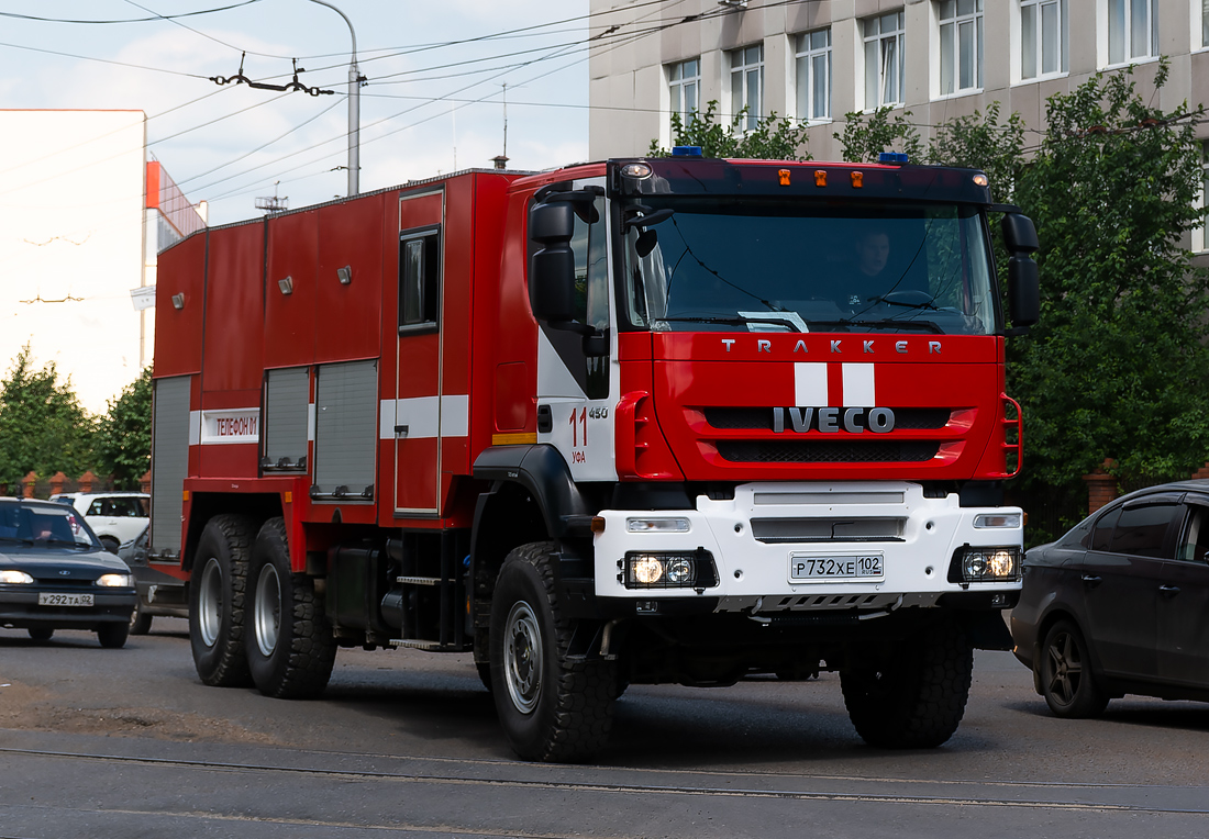 Башкортостан, № Р 732 ХЕ 102 — IVECO-AMT Trakker ('2007)