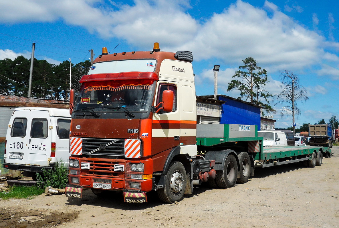 Удмуртия, № М 222 ВН 18 — Volvo ('1993) FH16.470