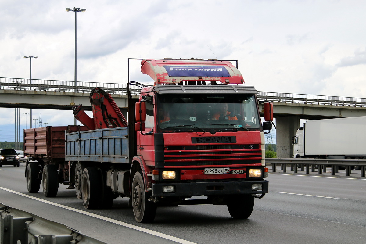 Ленинградская область, № У 298 КК 98 — Scania (II) P93M