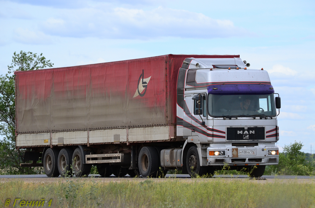 Волгоградская область, № А 938 УВ 134 — MAN F2000 19.403