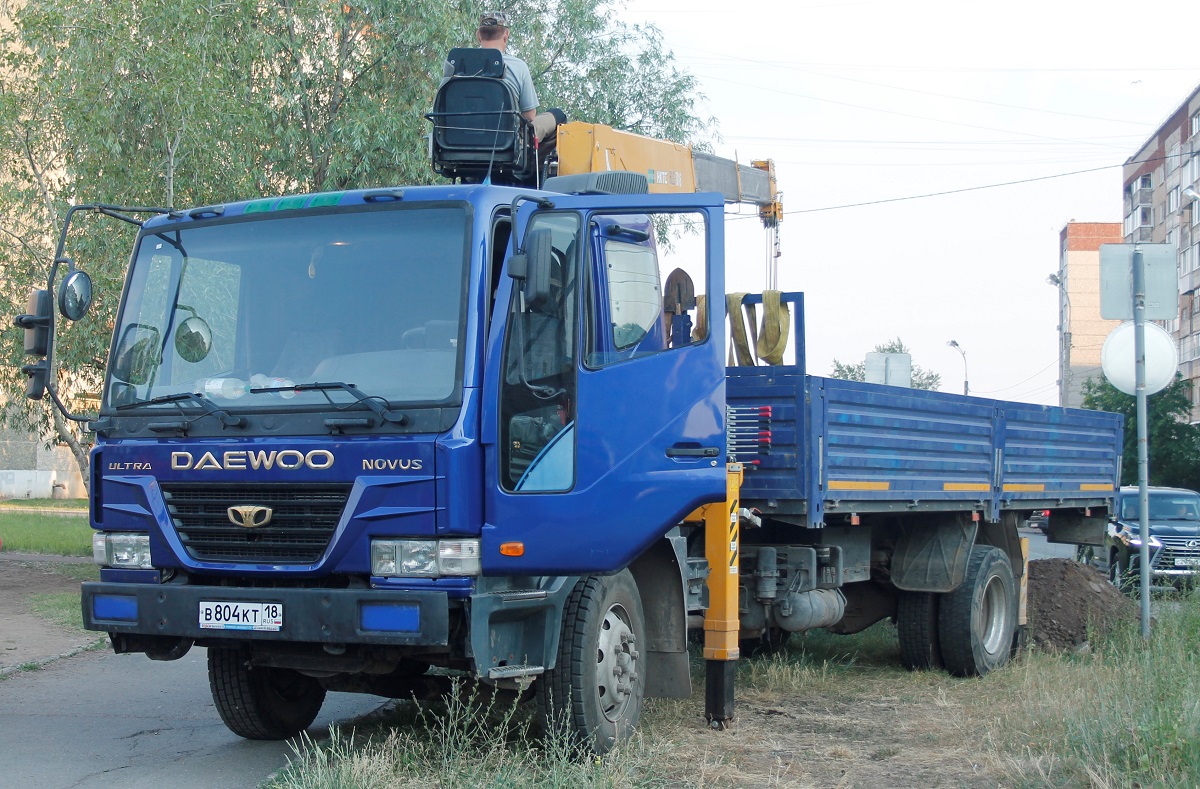 Удмуртия, № В 804 КТ 18 — Daewoo Novus