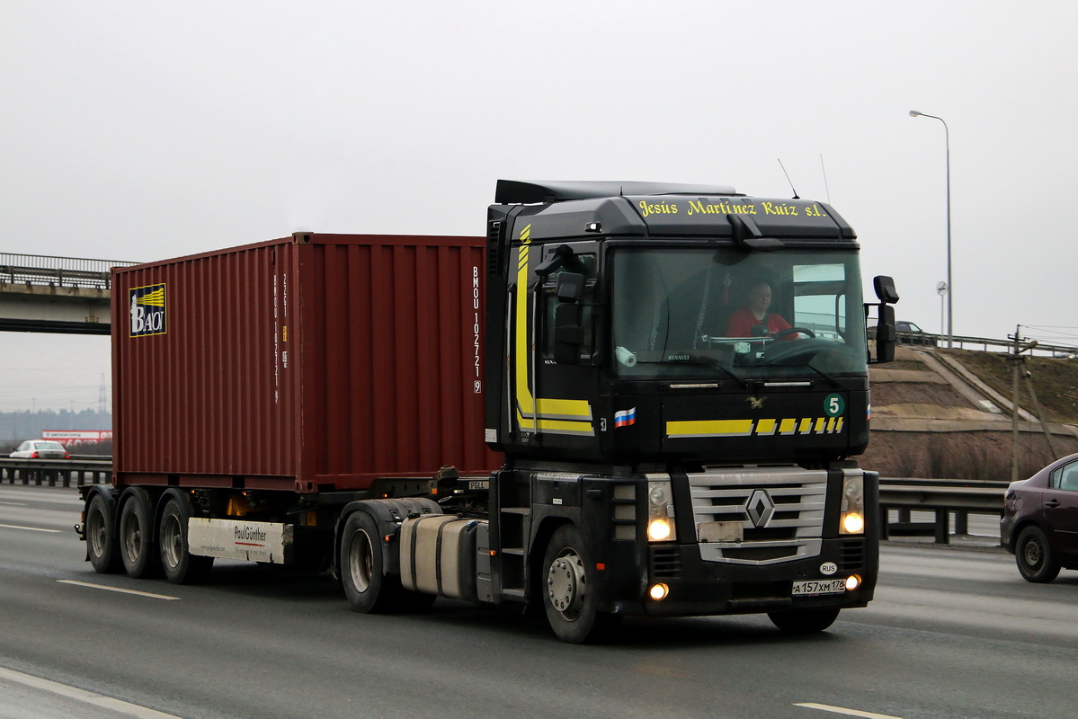 Санкт-Петербург, № А 157 ХМ 178 — Renault Magnum ('2005)