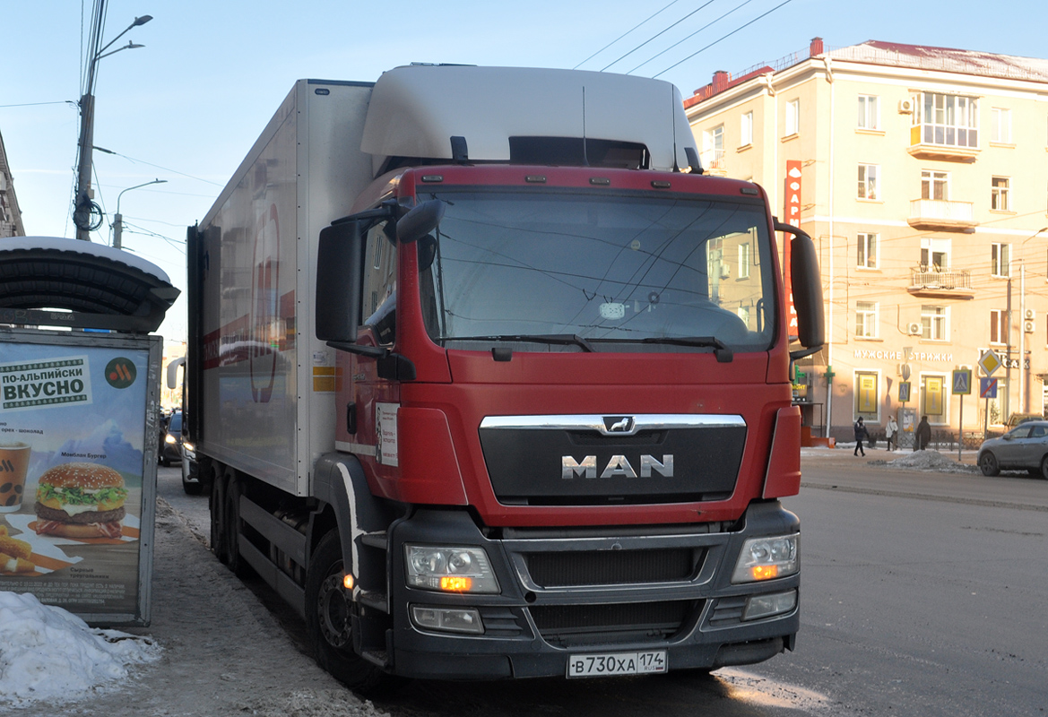 Омская область, № В 730 ХА 174 — MAN TGS ('2007) 28.360