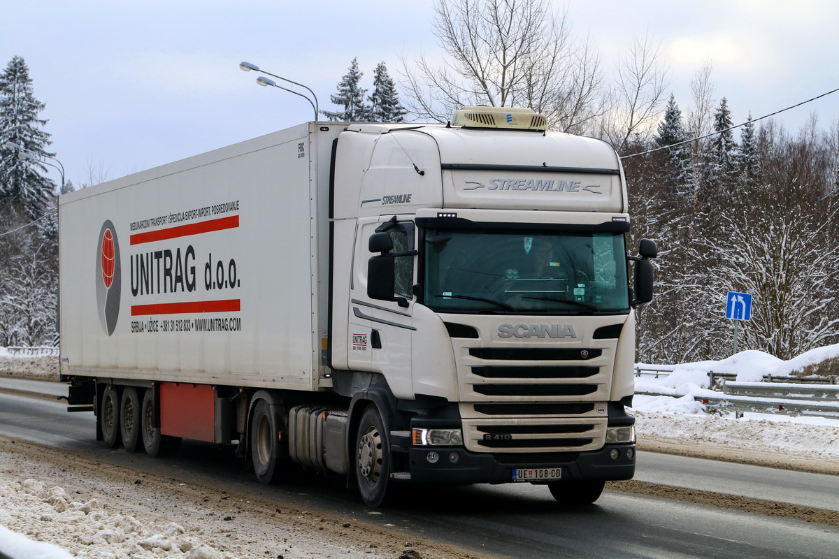 Сербия, № UE 108-CD — Scania ('2013) R410