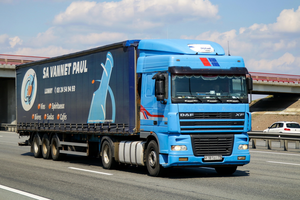 Калининградская область, № Р 181 ЕС 39 — DAF XF95 FT