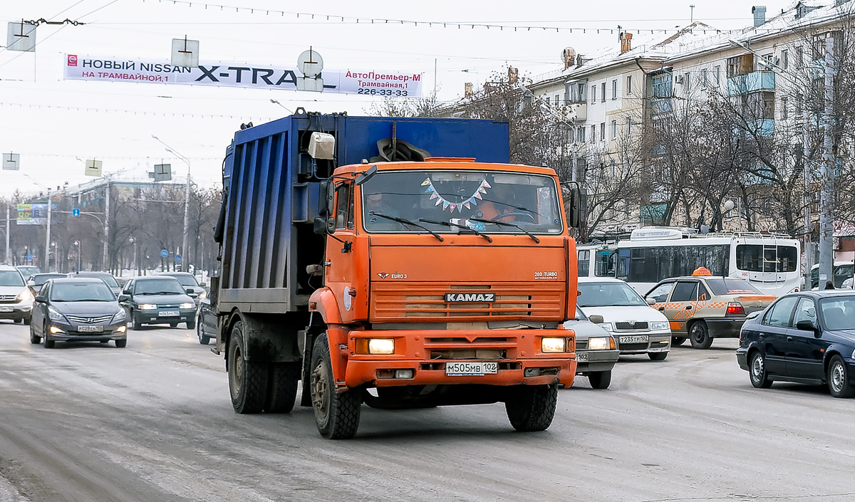 Башкортостан, № М 505 МВ 102 — КамАЗ-53605-62