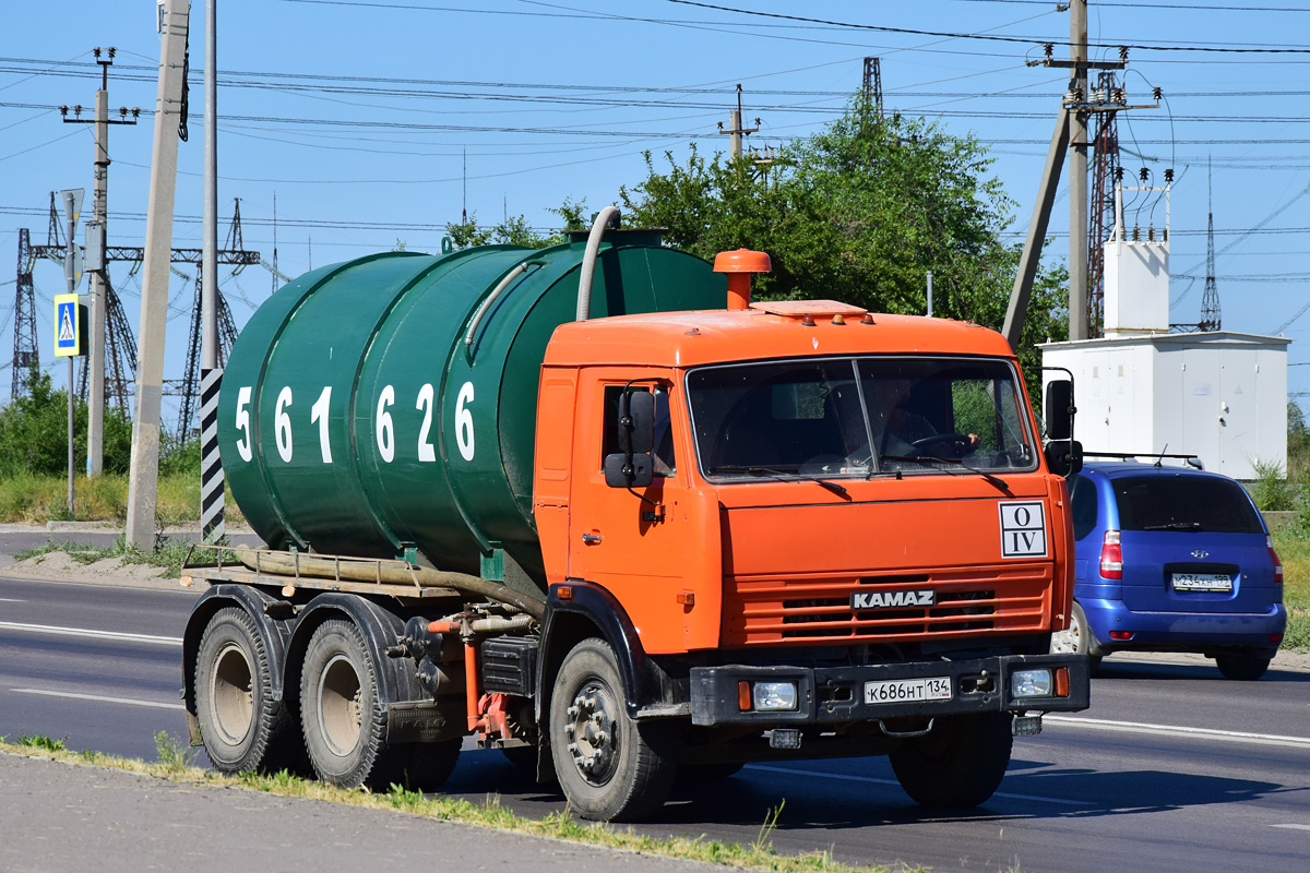 Волгоградская область, № К 686 НТ 134 — КамАЗ-54115-13 [54115N]