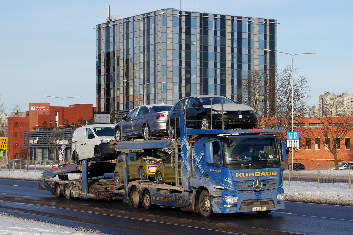 Латвия, № MA-9900 — Mercedes-Benz Actros ('2011)