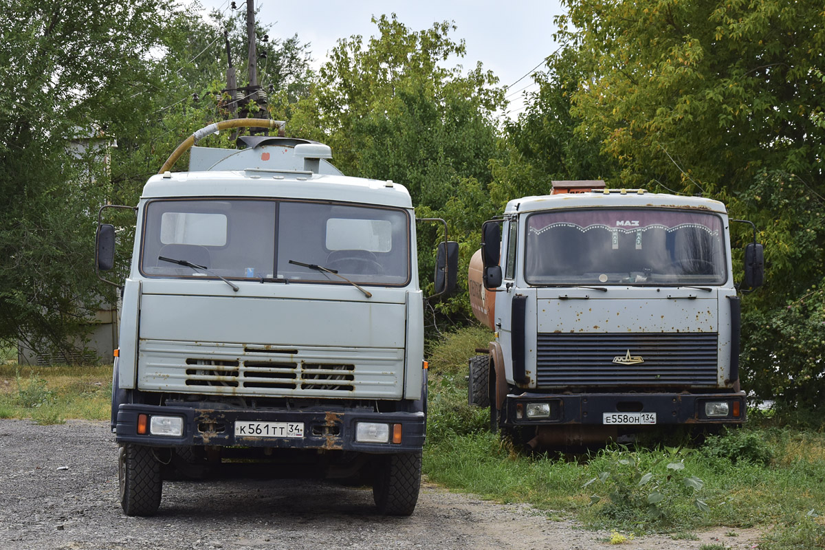 Волгоградская область, № Е 558 ОН 134 — МАЗ-5337 (общая модель)