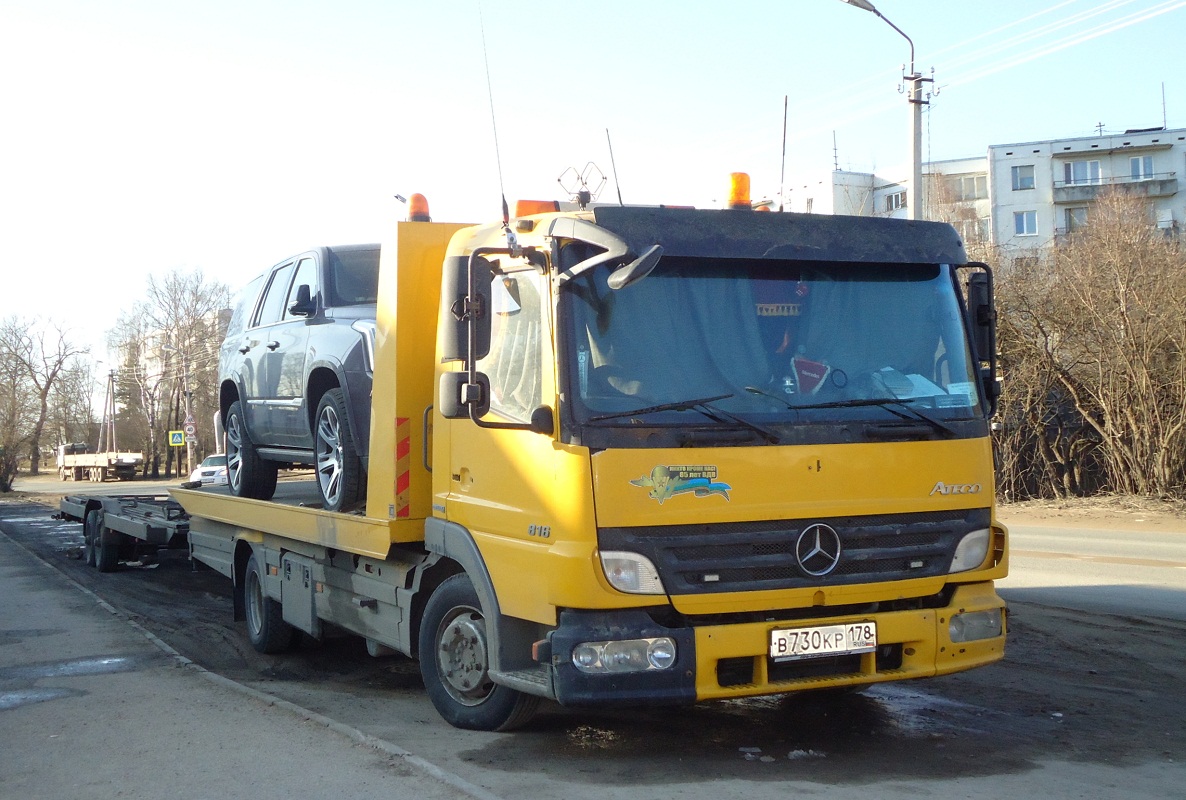 Санкт-Петербург, № В 730 КР 178 — Mercedes-Benz Atego 816