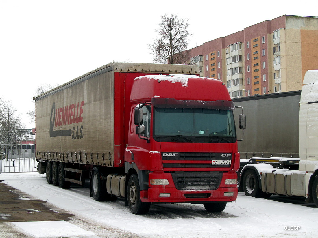 Витебская область, № АІ 6773-2 — DAF CF85 FT