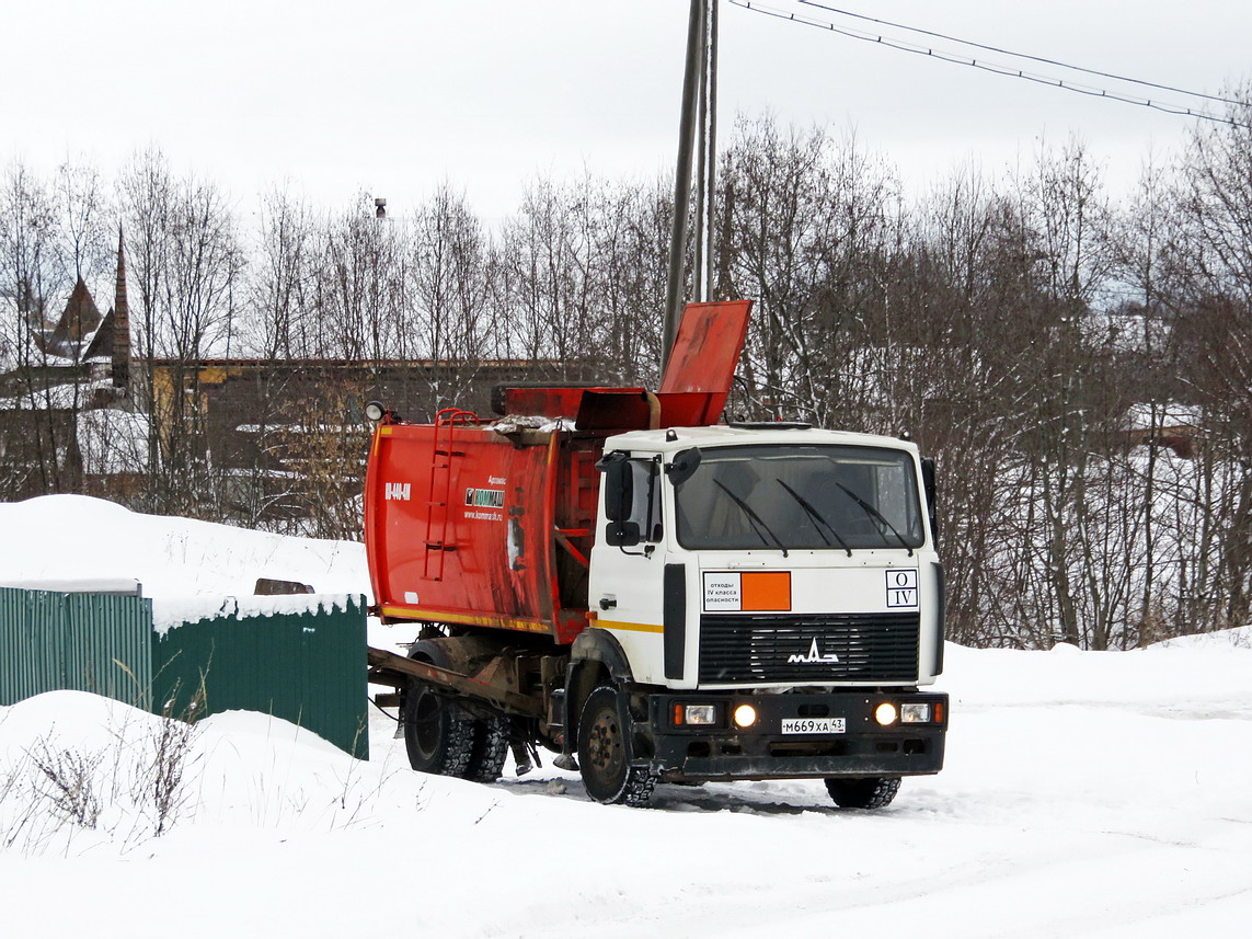 Кировская область, № М 669 ХА 43 — МАЗ-4380P2